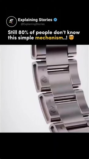 Explaining Stories on Instagram: "Still 80% of people don’t know this simple mechanism! 🤯⌚️ ​Stop struggling with a watch that’s too loose. Here is the foolproof way to resize your metal band at home: ​🔹 The Golden Rule: Look for the arrows on the back of the band. They show you exactly which way to push the pins out. 🔹 The Tools: You can use a link removal tool, a push pin, or even a SIM ejector. 🔹 Pro Tip: If the pins are stubborn, a gentle tap with a small hammer does the trick. 🔹 Keep i