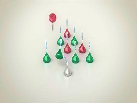 Hershey's Kiss Christmas Commercial HD