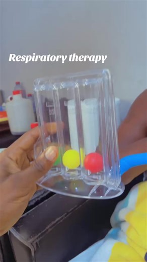 #physiotherapy #respiratorytherapy #homephysio#incentivespirometer