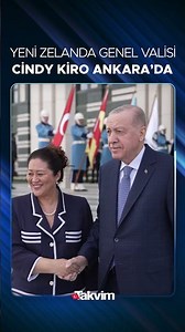 President Erdoğan received New Zealand Governor-General Cindy Kiro at the Presidential Palace.