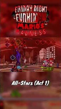 Friday Night Funkin': Mario's Madness: All-Stars (Act 1) #fnf #fnfmod #mariosmadness #allstars