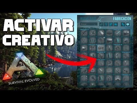 🔴 Cómo ACTIVAR el MODO CREATIVO con comandos en ARK | 2025