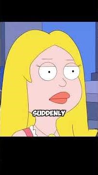 The blonde beauty is a robot controlled by Stan. #anime #animerecap #americandad