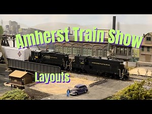 Layouts at the 2024 Springfield Model Train Show