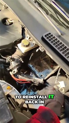 2016 Ford Escape Battery Reinstall NO Wiper Removal!