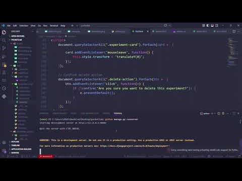 PocketLab Web App | Django Full CRUD Project Demo