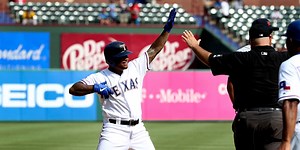 Calhoun providing pop in latest stint with Texas