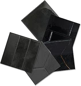 SMART TILES Peel and Stick Backsplash - 3D Adhesive Peel and Stick Tile Backsplash for Kitchen, Bathroom, Wall Tile