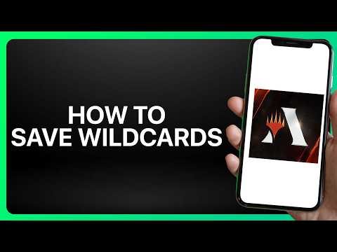 How To Save Wildcards In MTG Arena (Magic The Gathering)! Tutorial