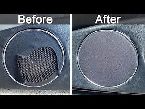 How to Restore Car Speaker Cover in Few Easy Steps