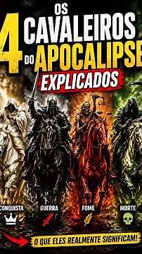 THE FOUR HORSEMEN OF THE APOCALYPSE EXPLAINED — THE MEANING WILL SHOCK YOU! 😱🐎🔥
