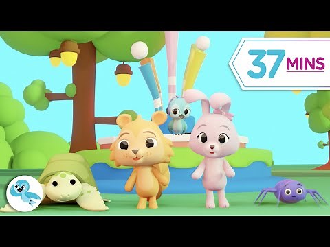 37 Minutes of Kid videos: "If You're Happy & You Know It" + MORE (Playtime Mix)