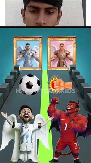 RONALDO & MESSI in the Angel vs Demen Run#usa #unitedstates #newyork