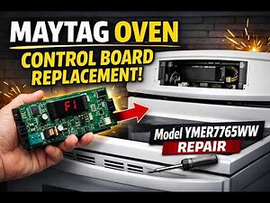 Maytag Oven Control Board Replacement | Model YMER7765WW Repair 🔧