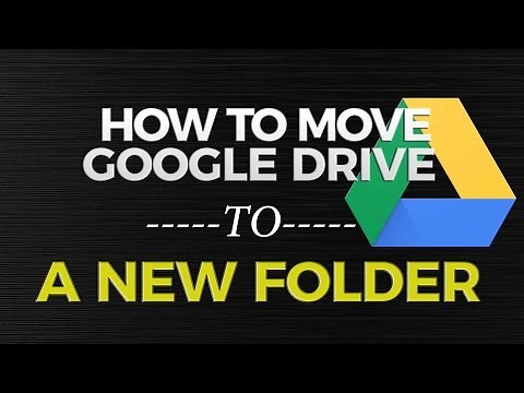 How to Move Google Drive Folder to Another Folder