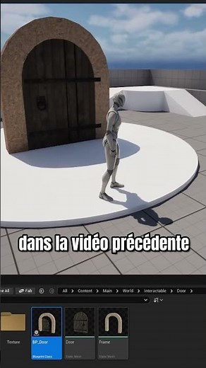 Creating an INTERACTIVE DOOR without modifying the character (Unreal Engine 5)