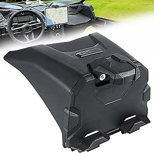 MDPROMCP Maverick X3 Tablet Holder with Storage Box, GPS Mount Compatible with Can Am Maverick X3 2017-2025 UTV Center Console Stable Phone Holder Accessories Replacement for 715002874