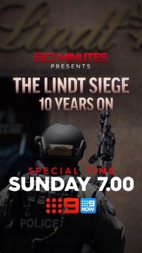9K views · 82 reactions | The dark day that changed Australia forever. SUNDAY on #60Mins, remembering the horror of the Lindt Café siege, ten years on. | 60 Minutes Australia | Facebook