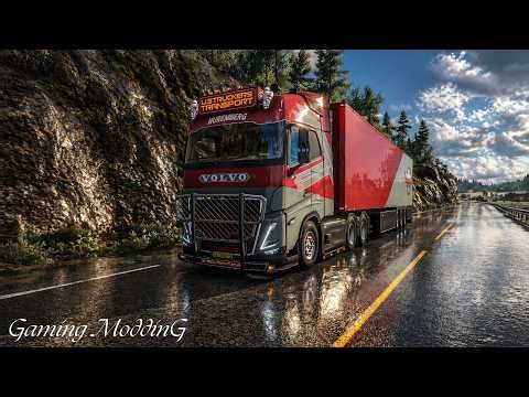 ETS2 1.58 | Realistic Driving | Volvo FH5 2024 by GM | POV 4K | #ets2