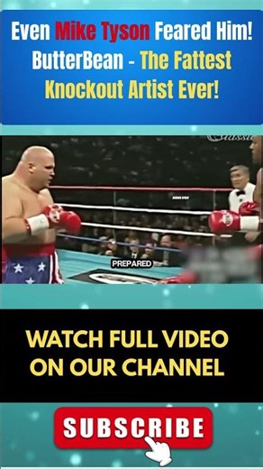 Even Mike Tyson Feared Him! ButterBean – The Fattest Knockout Artist Ever!