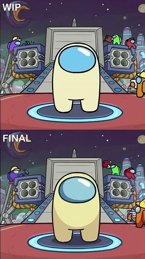 Among Us New Roles Trailer - Before vs. After