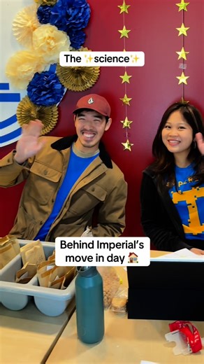10K views · 60 reactions | Hey, it wouldn’t be Imperial if we didn’t make everything “science-y” ✨ Welcome to all our new students, you’re going to have the best time!  | Imperial College London | Facebook