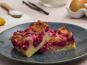 Clafoutis aux cerises super facile