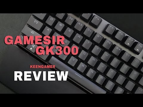 GameSir GK300 Wireless Gaming Keyboard Review - Fast and long-lasting