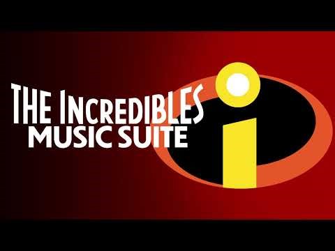 Pixar's The Incredibles Soundtrack Music Suite