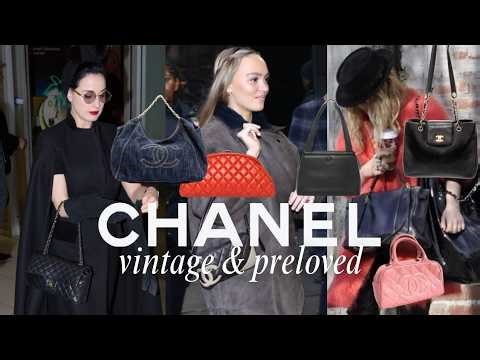 Vintage CHANEL But NOW ft Coco Cabas, Timeless Clutch, Cerf Tote, XL Weekender & More Preloved PT 1