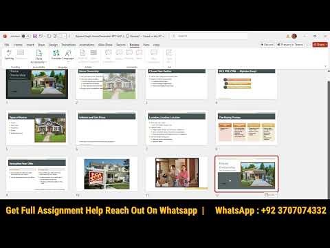 In Practice PowerPoint 365 Application Capstone Project 2 | HomeOwnership-PPT-ACP-2 | SIMNET Exams