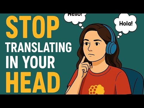 The Most Valuable English Lesson Ever: How to Think in English for Fast Fluency