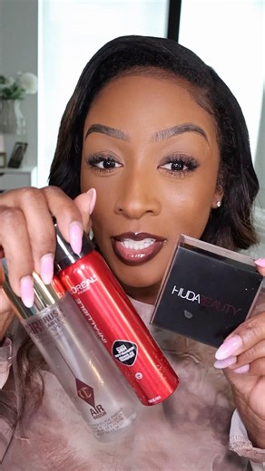 If your makeup isn’t lasting it’s because of your setting powder and setting spray combo👀