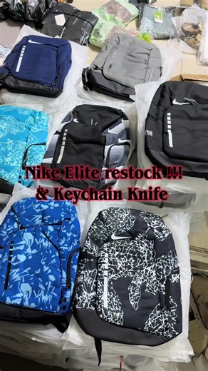 Nike Elite Restock and Keychain Knife Sale