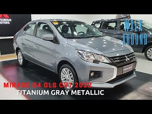 2022 Mitsubishi Mirage G4 GLS CVT (Titanium Gray Metallic)