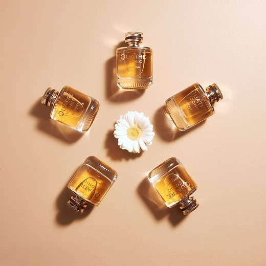 Introducing Boucheron Quatre Iconic, an ambery floral Eau de Parfum. More info on: https://bit.ly/Boucheron_Quatre_Iconic | Interparfums