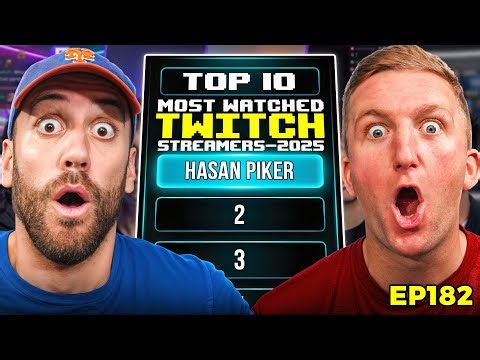 Top 10 Most Watched TWITCH Streamers!