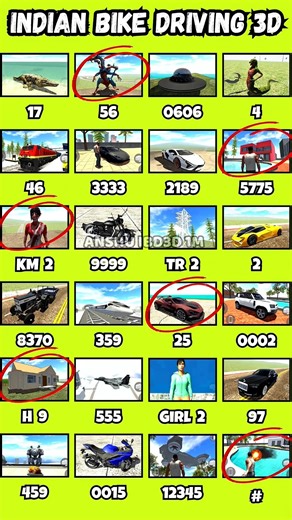 🤯Ufo + Kgf bike Real code 💥 Indian bike driving 3d all new cheat code update + plugin cheat code