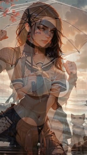 Lofi Vibes with Animated Comic Girls | Focus & Relax