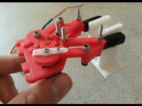 Mini Servo gripper Arduino Nano 3D print