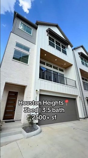 Houston Texas Investment Property - Heights Home Tour 2025 🏡 | 3 Bed 3.5 Bath | 2,500+ Sq Ft Luxury