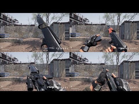 14 Weapon Fire Reload, and Inspection Animations in Unreal Engine 5
