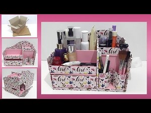 DIY Cosmetic Storage