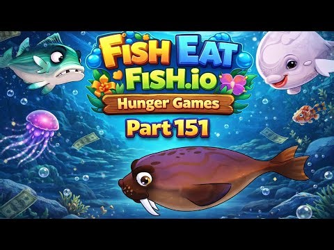 🐠 Fish Eat Fish.io:Hunger Games Walkthrough Part 151 | Mobile Gameplay (Android/iOS)