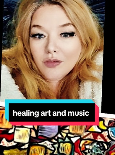 Trending viral healing music art by Artist Joanna Dabrowska #Joannadabrowskaart #musicart #healing #artpainting @Art and Music and Prayers