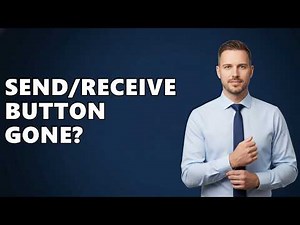 Where Is The Send/Receive Button In New Outlook 365?