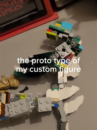 godzilla custom figure #godzilla #kaiju #figure #customfigure #lego