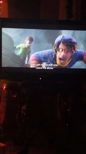 Strange World Ethan and His Father Fighting Scene