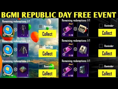 😍BGMI FREE REPUBLIC DAY EXCHANGE EVENT | GET FREE HOOLIGANS SET | PEAKY BLINDERS NEW EVENT TRICK