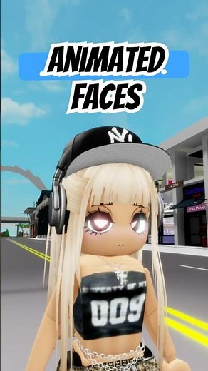 Animated face codes 😲 Brookhaven What’s your favorite? #roblox #trend #tutorial